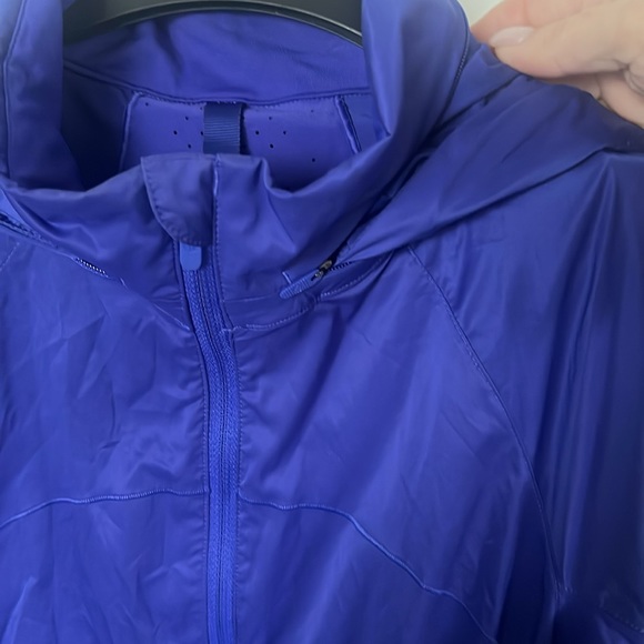 Lululemon Goal Smasher Jacket Size 6 Run Sea Wheeze - Picture 4 of 7